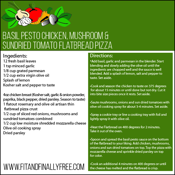 flatbread pizza recipe